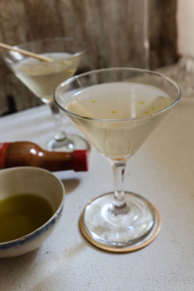 Spicy Vodka Martini with Olive Oil – Kasandrinos International