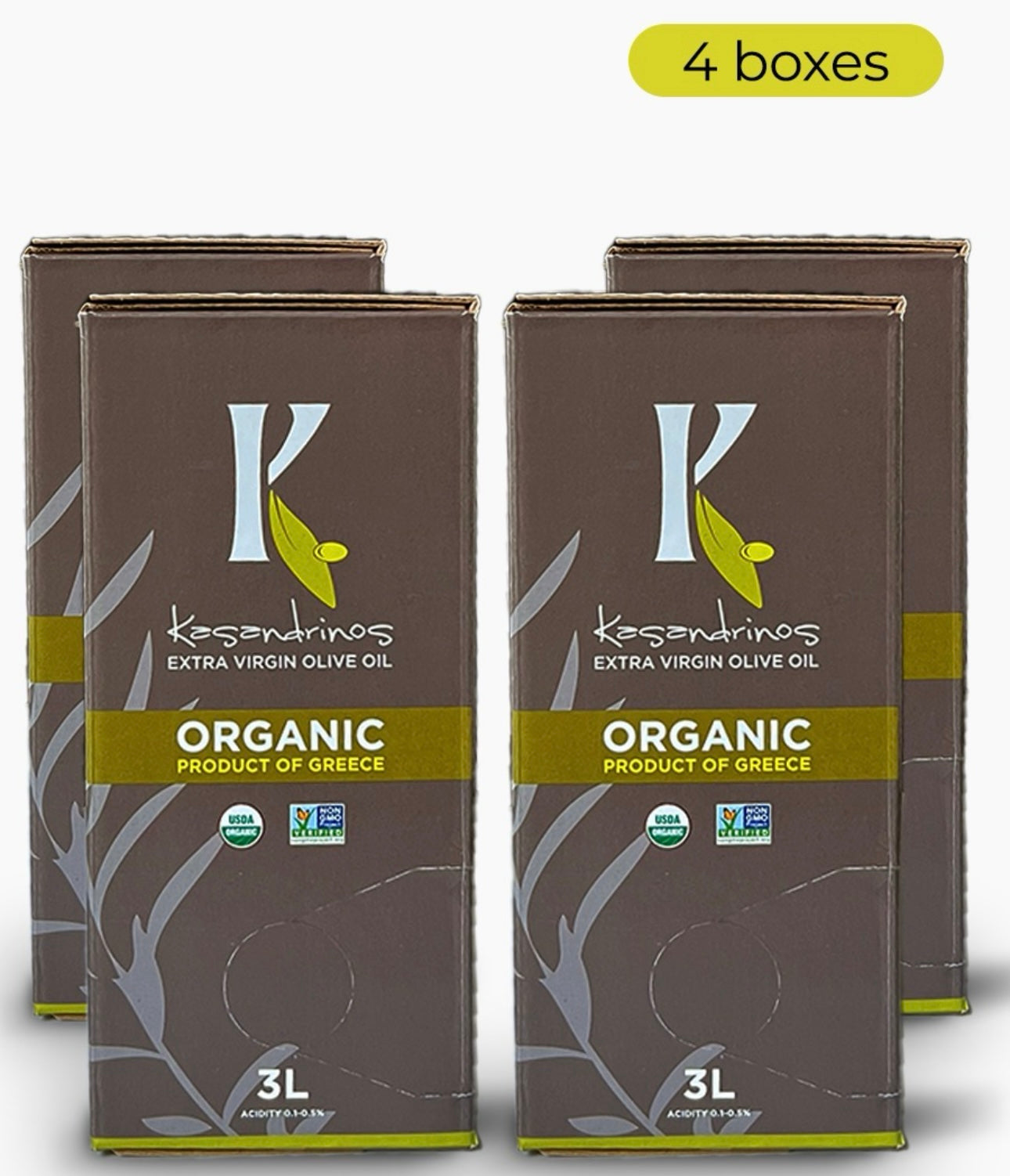 3L Bag in a Box - Organic EVOO