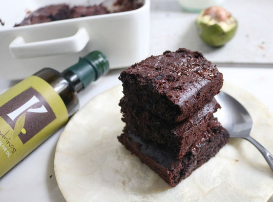 Avocado Evoo Brownies