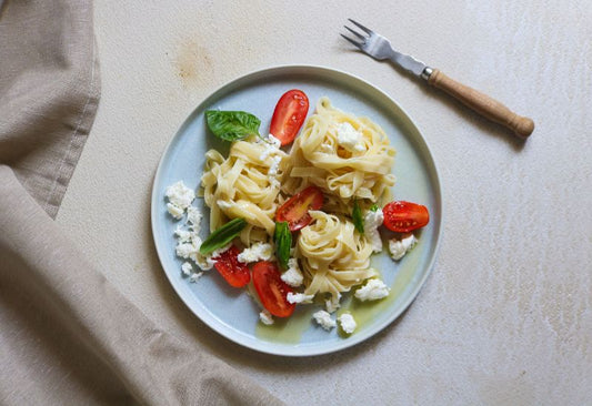 Tomato Mozzarella Basil Tagliatelle