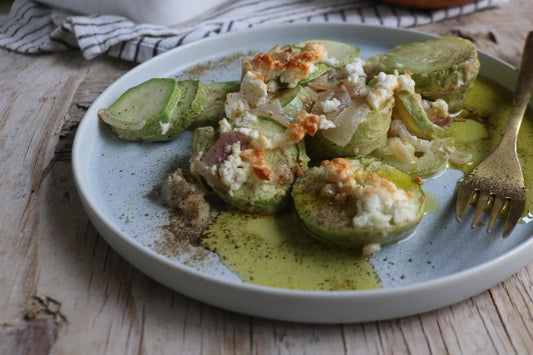 Zucchini Feta Casserole