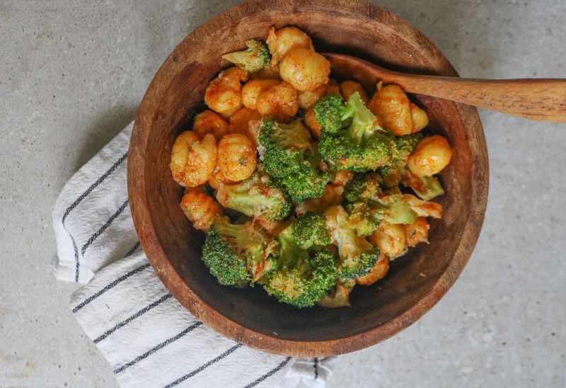 Gnocchi With Brocolli And Parmesan