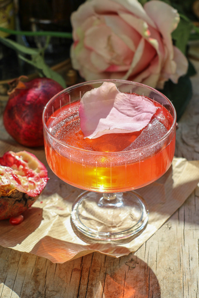 Rose Pomegranate Cocktail