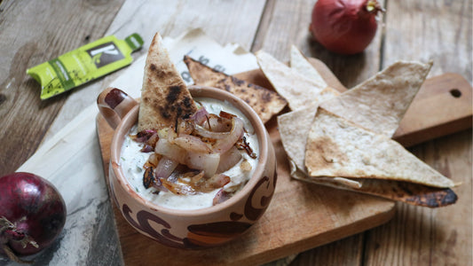 French Onion Dip with Greek Yogurt