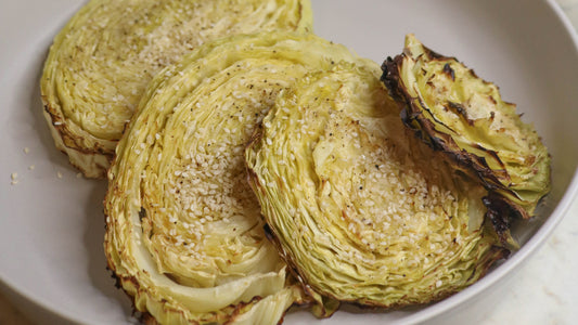Garlic Roasted Cabbage