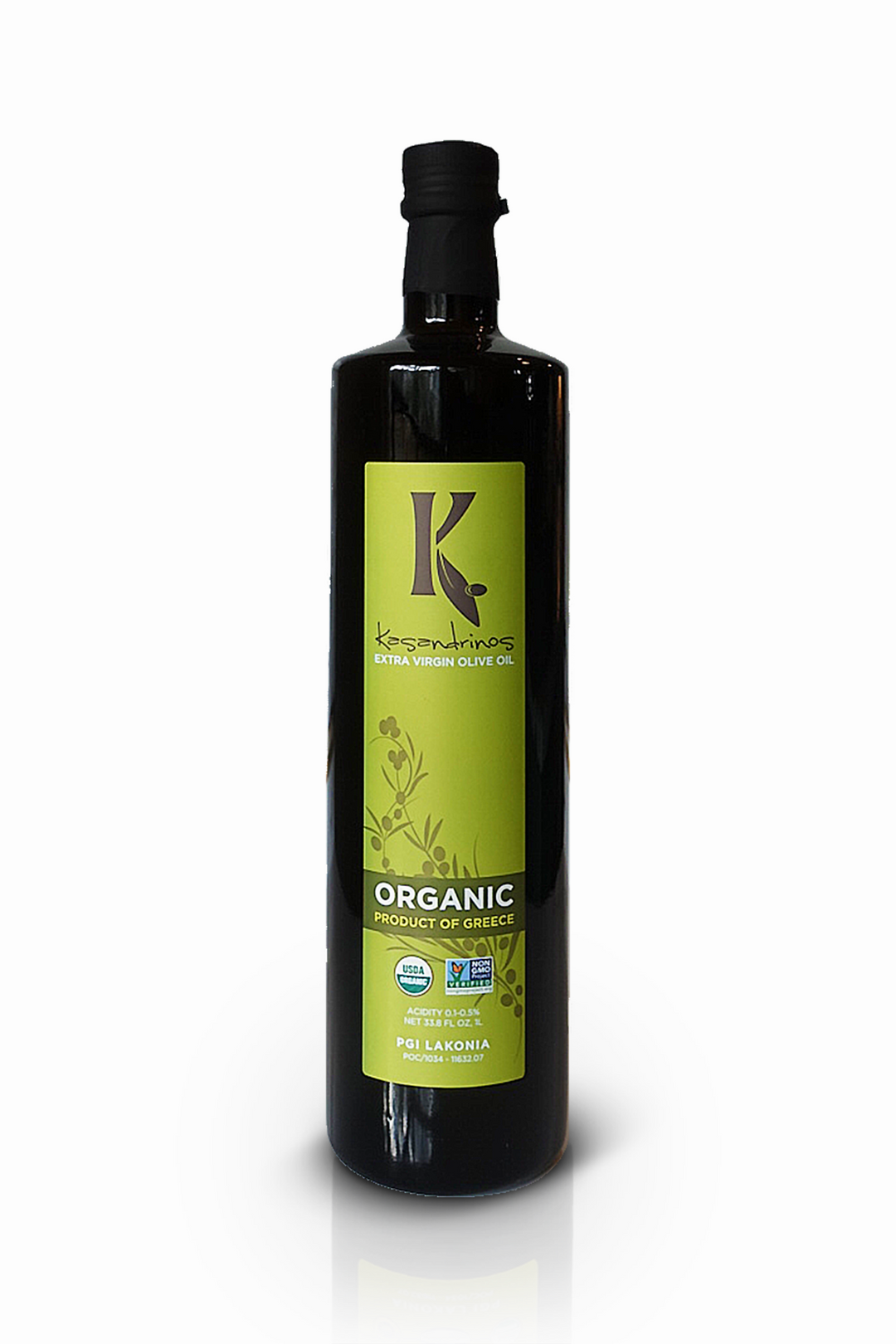 1L Bottle - Organic EVOO