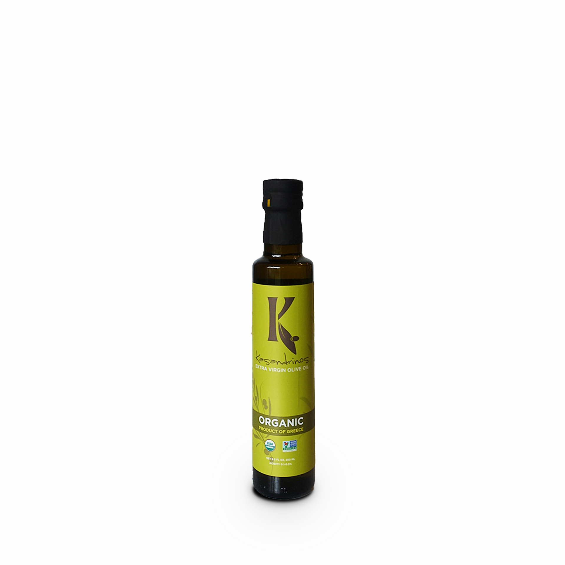 250ml Bottle - Organic EVOO – Kasandrinos International