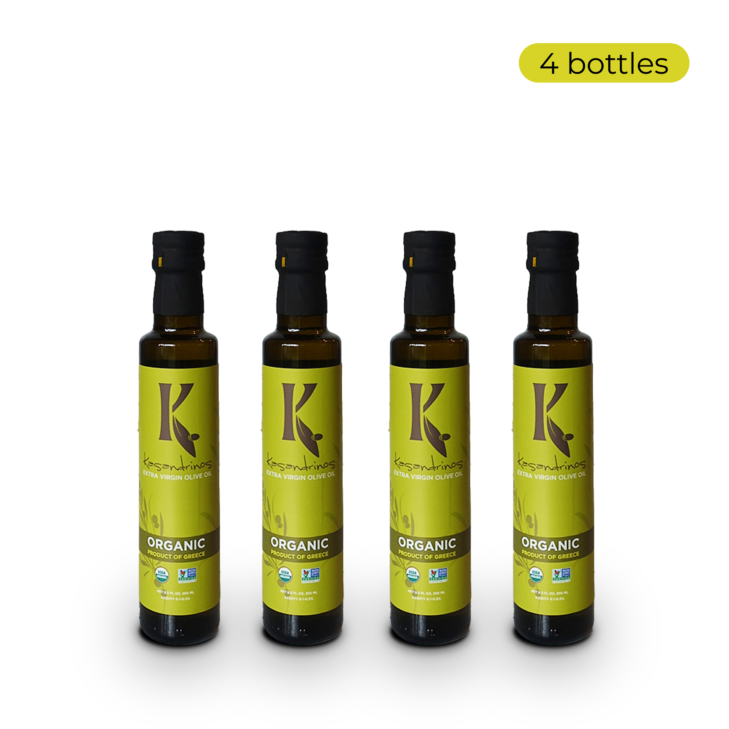 250ml Bottle - Organic EVOO
