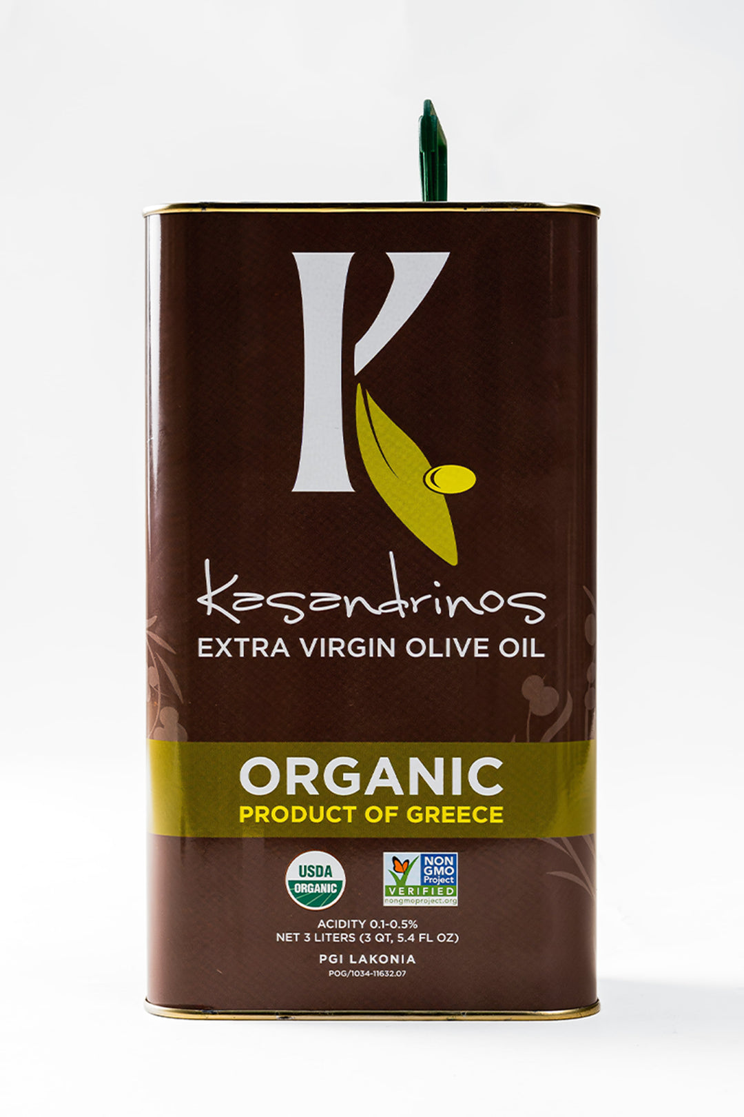 3L Can - Organic EVOO