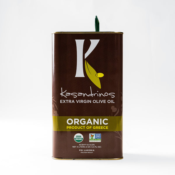 3L Can - Organic EVOO – Kasandrinos International