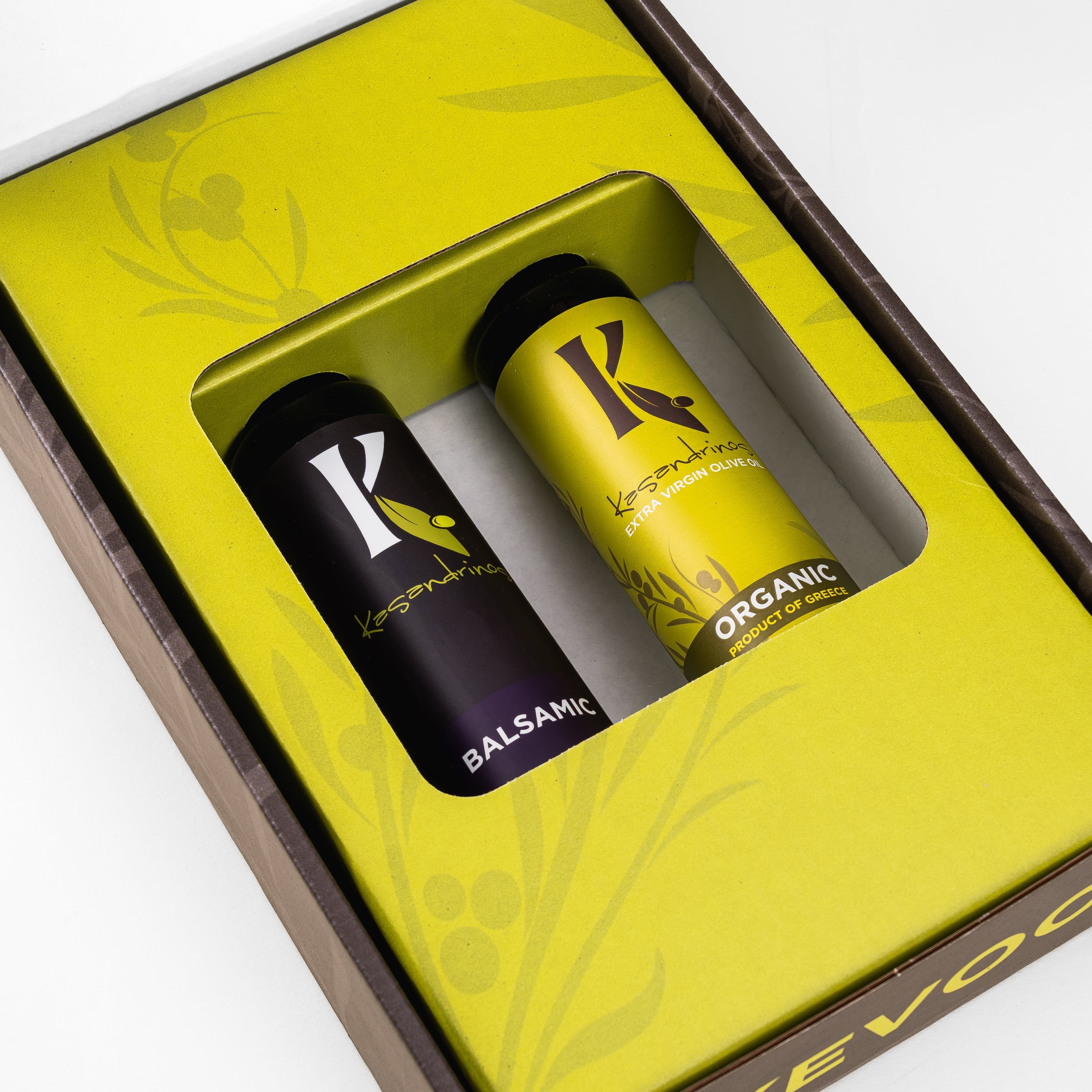 Gift Box - Organic EVOO & Vinegar – Kasandrinos International