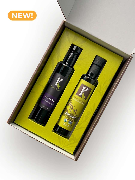 Kasandrinos Olive Oil & Vinegar Gift Box
